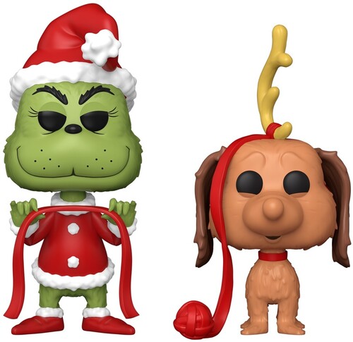 FUNKO POP BOOKS HTGSC GRINCH WITH MAX 2 PACK