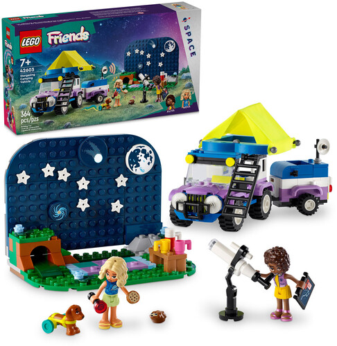 LEGO FRIENDS STARGAZING CAMPING VEHICLE