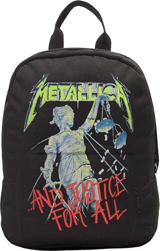 ROCKSAX METALLICA JUSTICE FOR ALL MINI BKPK BLK
