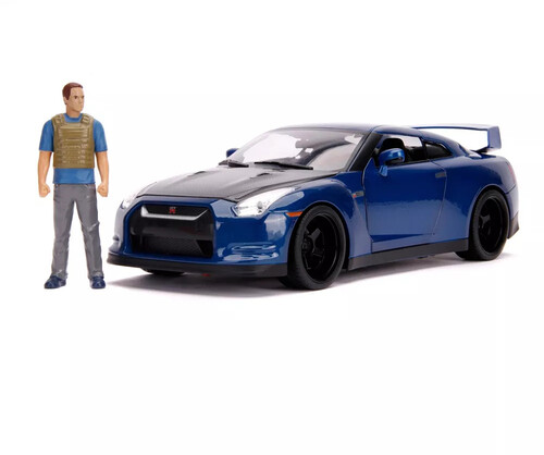 1:18 FF - NISSAN GT-R R35 W/ BRIAN & LIGHTS UP