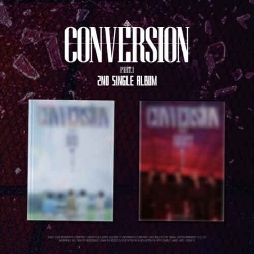 Conversion Part.1 - Random Cover - incl. Photobook, Postcard, Folded Poster, Lyrics Poster, Mini Photocard + 2 Photocards