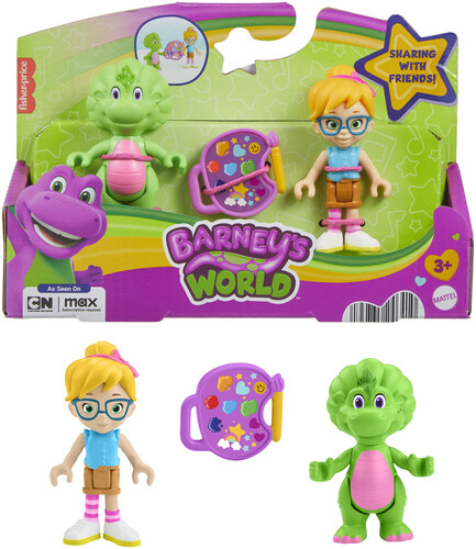 Fisher Price - Barney's World: Baby Bop & Vivie Figure Pack