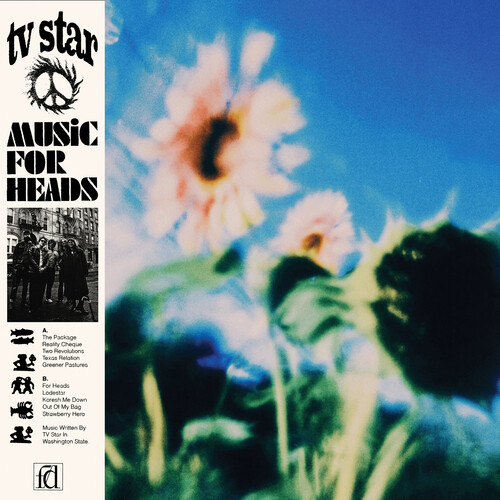 Tv Star - Music For Heads - Blue (Blue) vinyl record cover