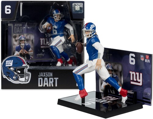 MCFARLANE NFL POSED FIG JAXSON DART (NY GIANTS)