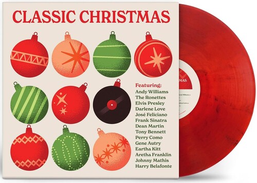 Classic Christmas / Various (Colv) (Red) - Classic Christmas vinyl record cover