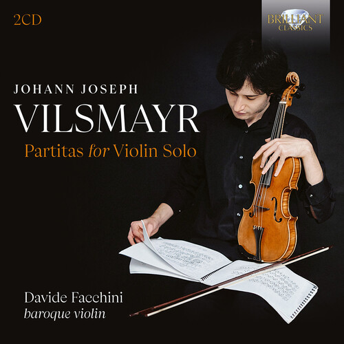 Davide Facchini - Vilsmayr: Partitas For Vn Solo vinyl record cover