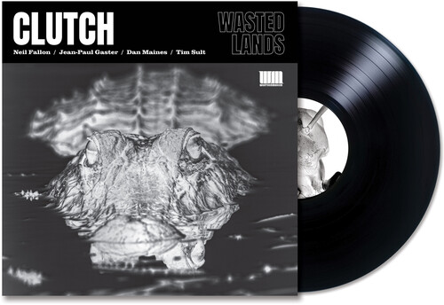 Clutch - WASTED LANDS vinyl record cover
