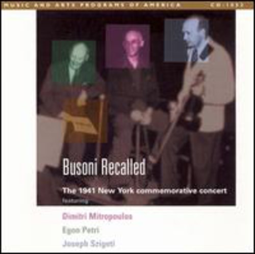 Busoni Recalled-Indian Fant/ Sa