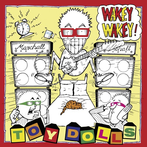 Toy Dolls - Wakey Wakey (Uk) vinyl record cover