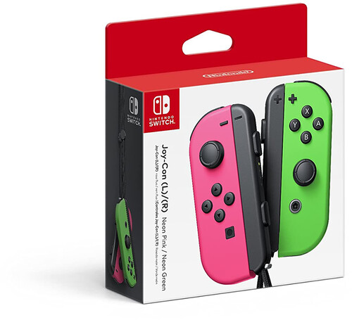 SWI JOY-CON CONTROLLER: (L/ R) - PINK/ GREEN