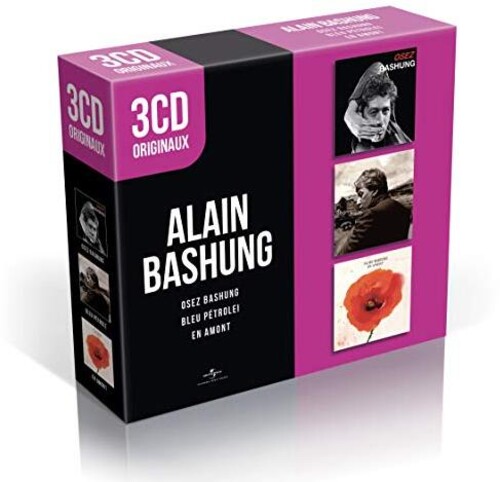 3 CD Originaux : Bleu Petrole /  En Amont /  Osez Bashung [Import]