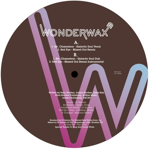 Mr Chameleon /  Red Eye (Dj Spinna Remixes)