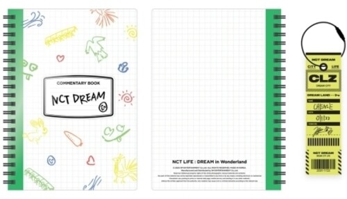 NCT Dream - NCT Life : Dream In Wonderland Commentary Book + Luggage Tag Set[Chenle]