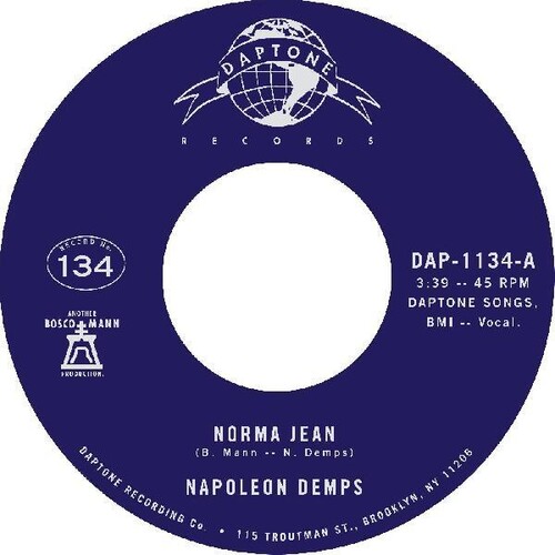 Napoleon Demps - Norma Jean / Norma Jean (Insturmental)