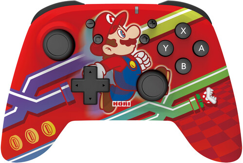 Switch Accessory:  Wireless Controller - HORI-Pad - Super Mario:  Officially Licensed by Nintendo