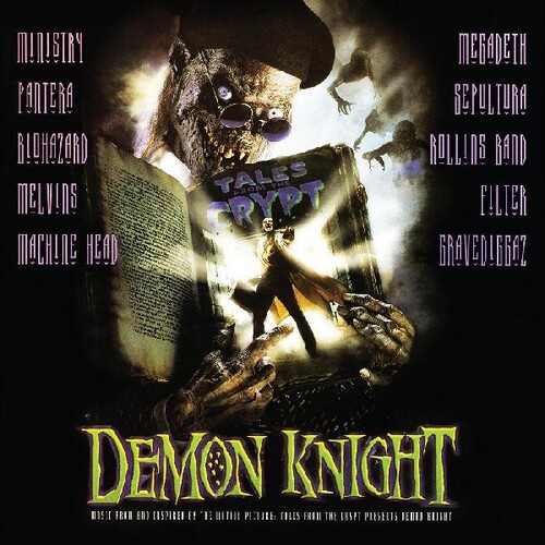 Various Artists - TALES FROM THE CRYPT PRESENTS: Demon KnightOriginal Motion Picture Soundtrack [Clear with Green & Purple Swirl LP]