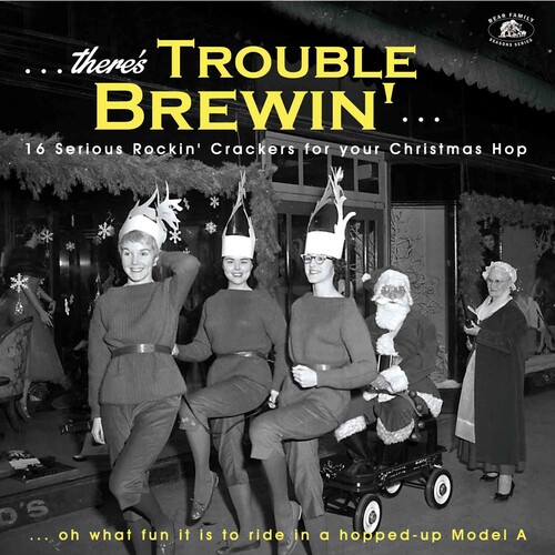 Various Artists - There's Trouble Brewin': 16 Serious Rocki' Crackers for Your Christmas Hop (Vinyl)