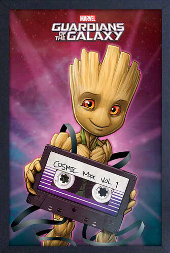 Guardians Of The Galaxy - Guardians Of The Galaxy Baby Groot Framed Print