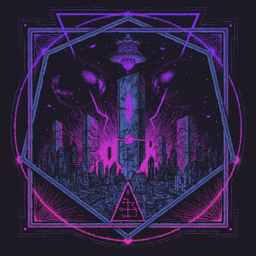 Hollywood Burns - Age Of The Saucers vinyl record cover