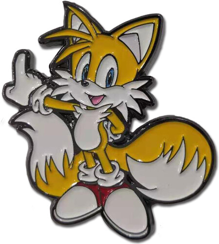 Sonic the Hedgehog Modern Tails Enamel Pin - Sonic The Hedgehog Modern Tails Enamel Pin (Clcb)