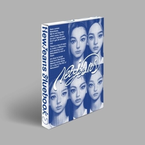 NewJeans - New Jeans' - Bluebook Version - incl. Limited Bag, 68pg Pin-Up Book + Photo Card Set