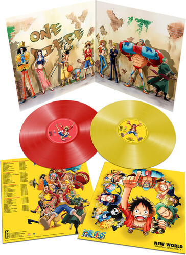 One Piece New World - Limited Edition Red + Yellow Vinyl [Import] 