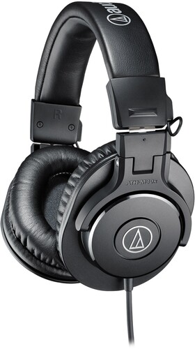 AUDIO TECHNICA ATH-M30X PRO MONITOR HEADPHONES BLK