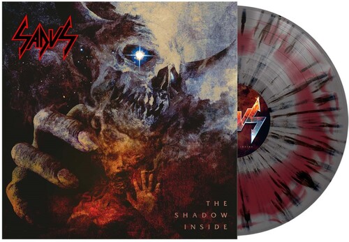 The Shadow Inside - Silver, Red & Black Splatter