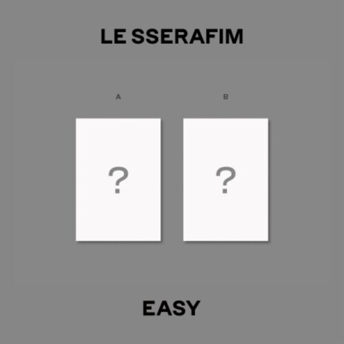 LE SSERAFIM - Easy - Weverse Albums Version - Random Cover incl. Card + QR Photocard