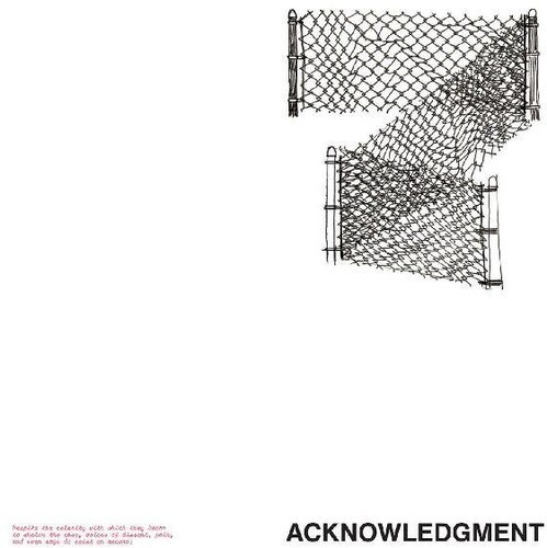 Acknowledgement