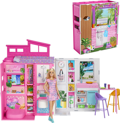 MATTEL BARBIE HOUSE WITH DOLL 2024