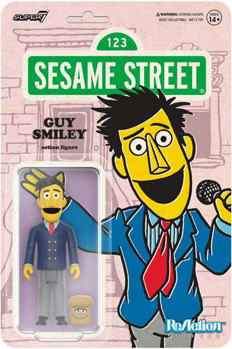 SESAME STREET WAVE 02 - GUY SMILEY (WITH BREAD)