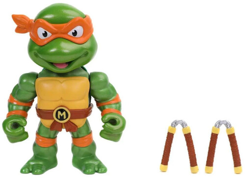 4 METALS TMNT -MICHELANGELO FIGURE W/  ACCESSORIES