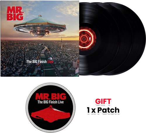 The BIG Finish Live - 3LP + Gift &quot;Embroidery Patch&quot;