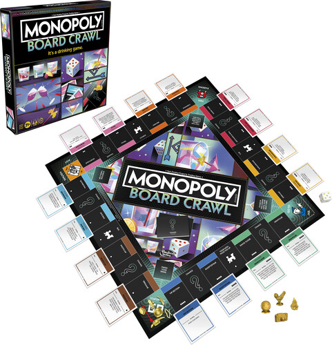 Hasbro Gaming - Monopoly Board Crawl