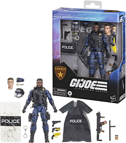 Hasbro Collectibles - G.I. Joe - Classified Series - Legacy Collection: Action Joe Police Emergency Service Unit (ESU)