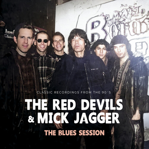 Red Devils / Jagger, Mick - BLUES SESSION vinyl record cover