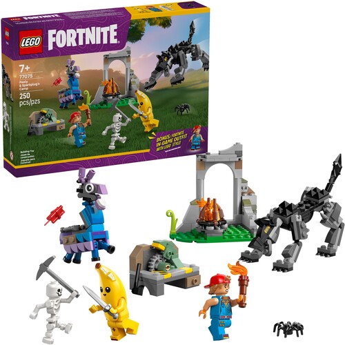 LEGO FORTNITE PEELY & SPARKPLUGS CAMP