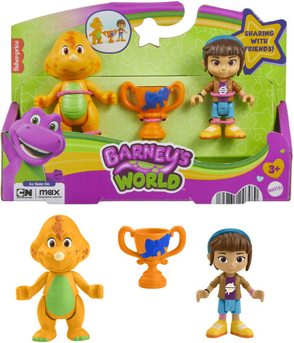 BARNEY BILLY & MEL FIGURE PACK