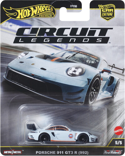 HOT WHEELS PREMIUM PORSCHE 911 GT3 R 992