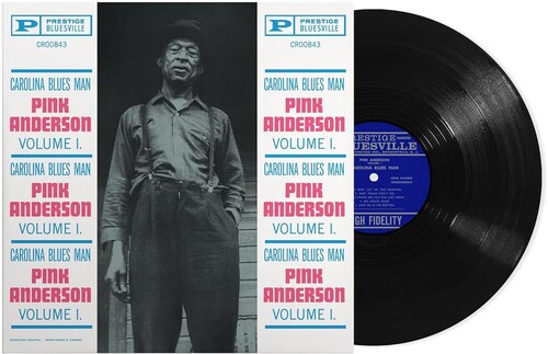 Pink Anderson - Vol. 1: Carolina Blues Man (Bluesville Acoustic Sound Series) - vinyl record cover