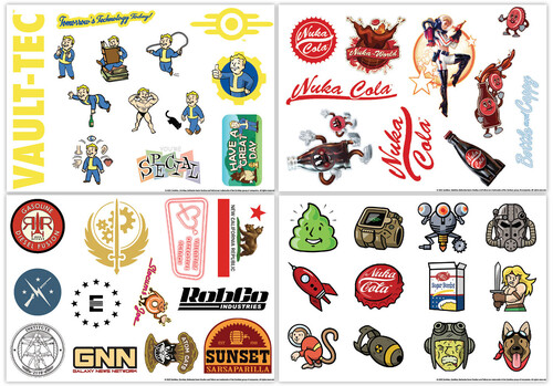 FALLOUT TECH DECALS