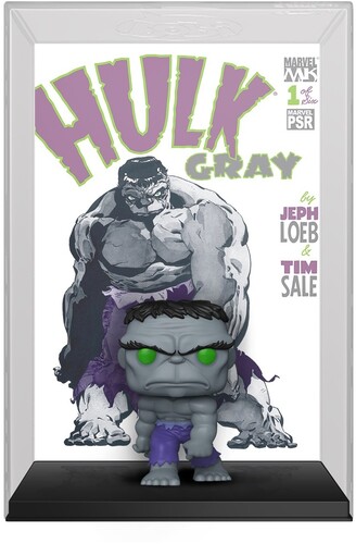 POP COMIC COVER WITH CASE MARVEL GRAY HULK
