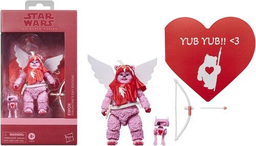 Hasbro Collectibles - Star Wars - Black Series - Ewok (Valentine’s Day Edition) Action Figure