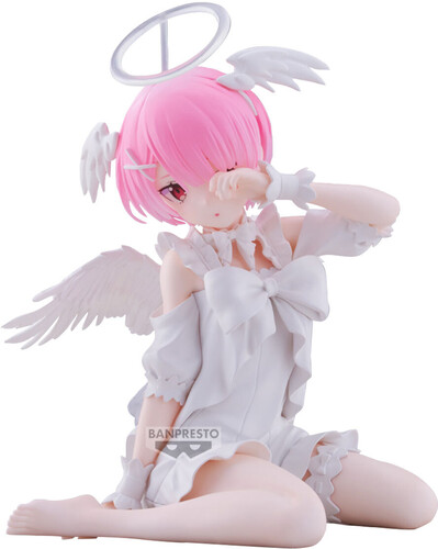 Banpresto Re:ZERO Starting Life in Another World -Relax Time Ram Sweet Angel Statue