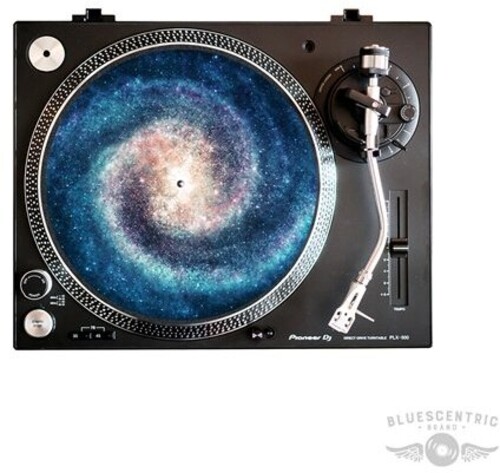 Spinning Galaxy Graphic Turntable Slip Mat - Spinning Galaxy Graphic Turntable Slip Mat vinyl record cover