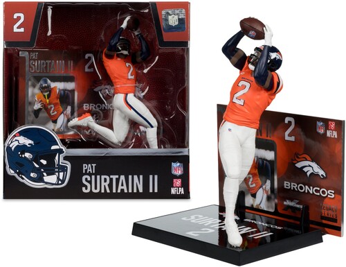 MCFARLANE NFL POSED FIG PATRICK SURTAIN II BRONCOS