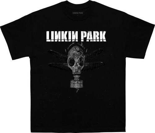 Linkin Park - Gas Mask - T-Shirt - Large (Black)