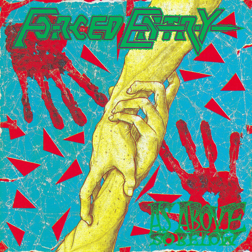Forced Entry - As Above. So Below (microcosm Splatter Colored Vinyl) vinyl record cover