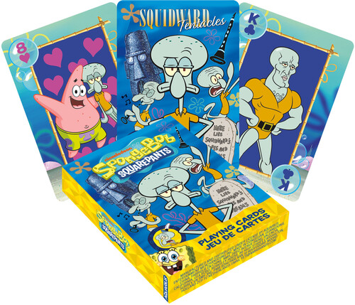 SPONGEBOB SQUAREPANTS SQUIDWARD PLAYING CARDS